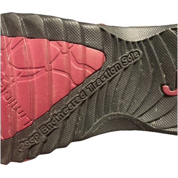 J-41 Srina Vegan Faux Fur Gray Ankle Lace Up Boots Jeep Traction Women's Size 6 - Picture 7 of 16